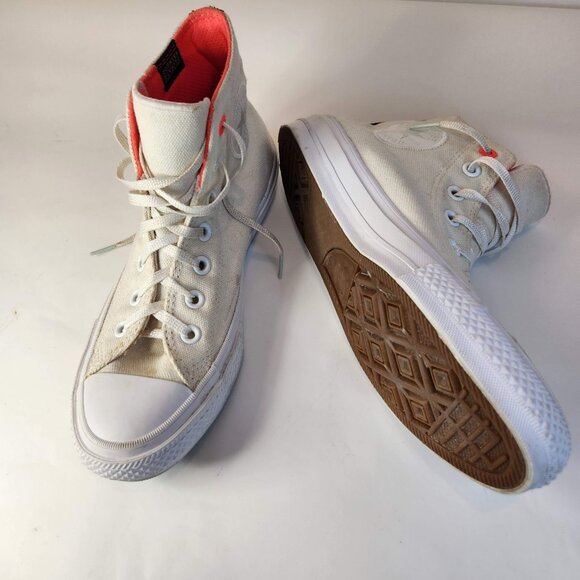 Chuck Taylor II Counter Climate Lunarlon Sz W 7.5, M 5.5, Converse Hi Tops - Picture 5 of 13